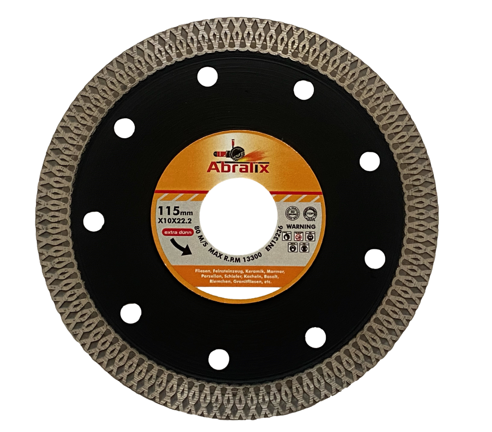 Diamanttrennscheibe Turbo Mesh Ø115mm für Fliesen