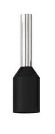 Aderendhülsen einadrig 1,5mm² - 8mm - schwarz
