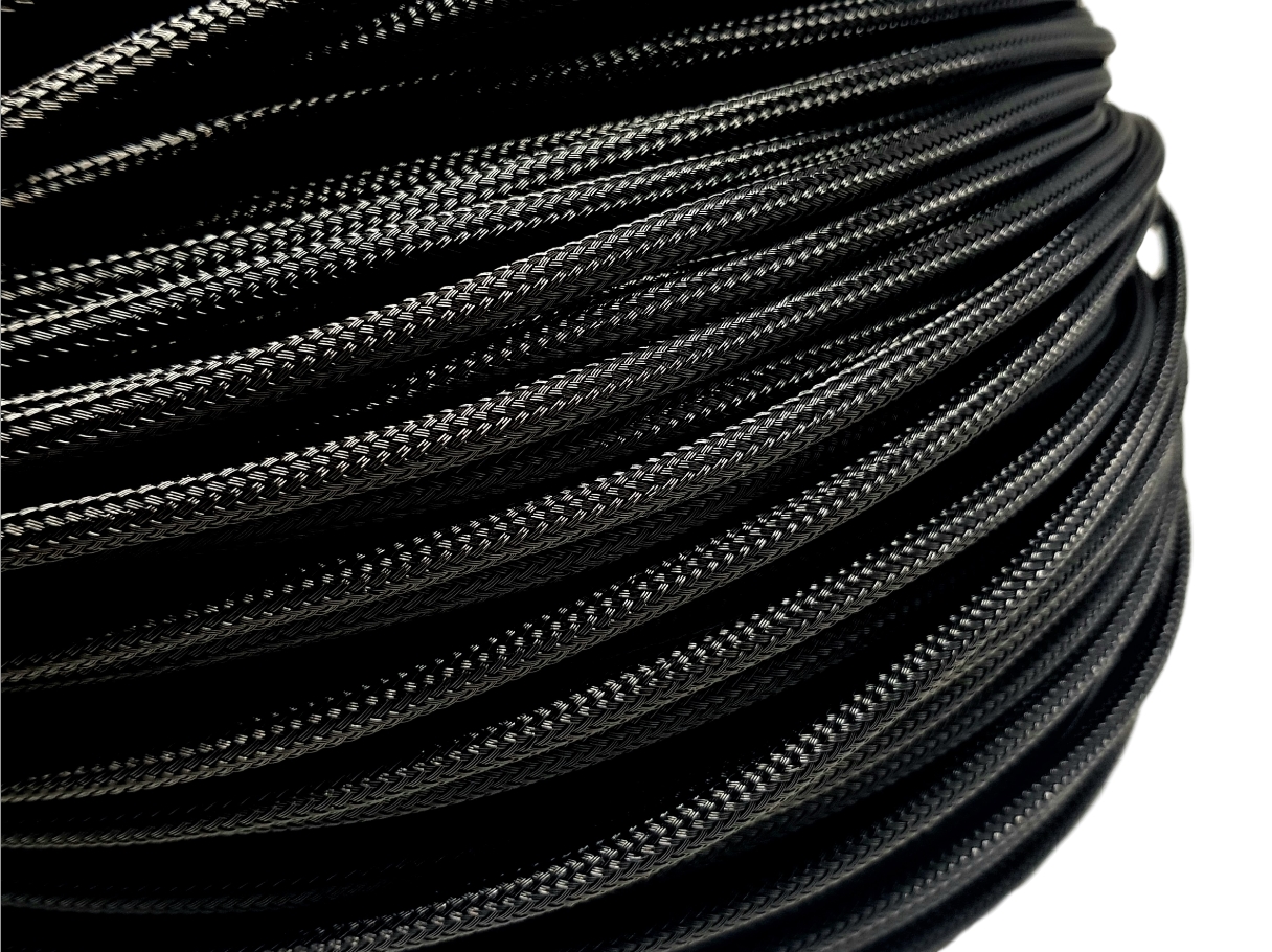 4mm Geflechtschlauch PET Sleeve - geschlossen