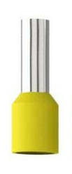 Aderendhülsen einadrig 6mm² - 12mm - gelb