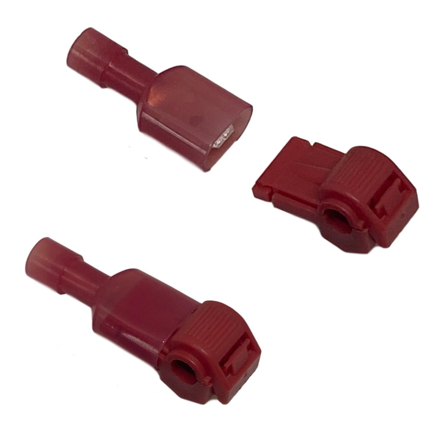 Abzweigverbinder T-Form 0,5-1,5mm² - rot im Set