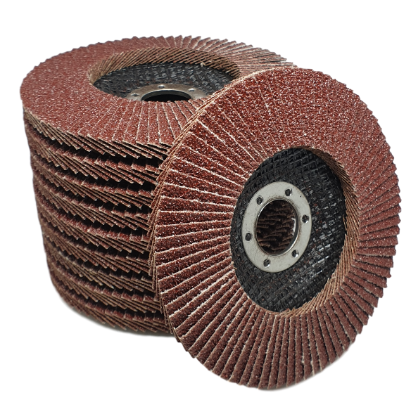 Fächerscheibe 115mm x 22,23 - Braun