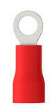 Ringkabelschuh isoliert - M3 - 0,5-1,5mm² - rot