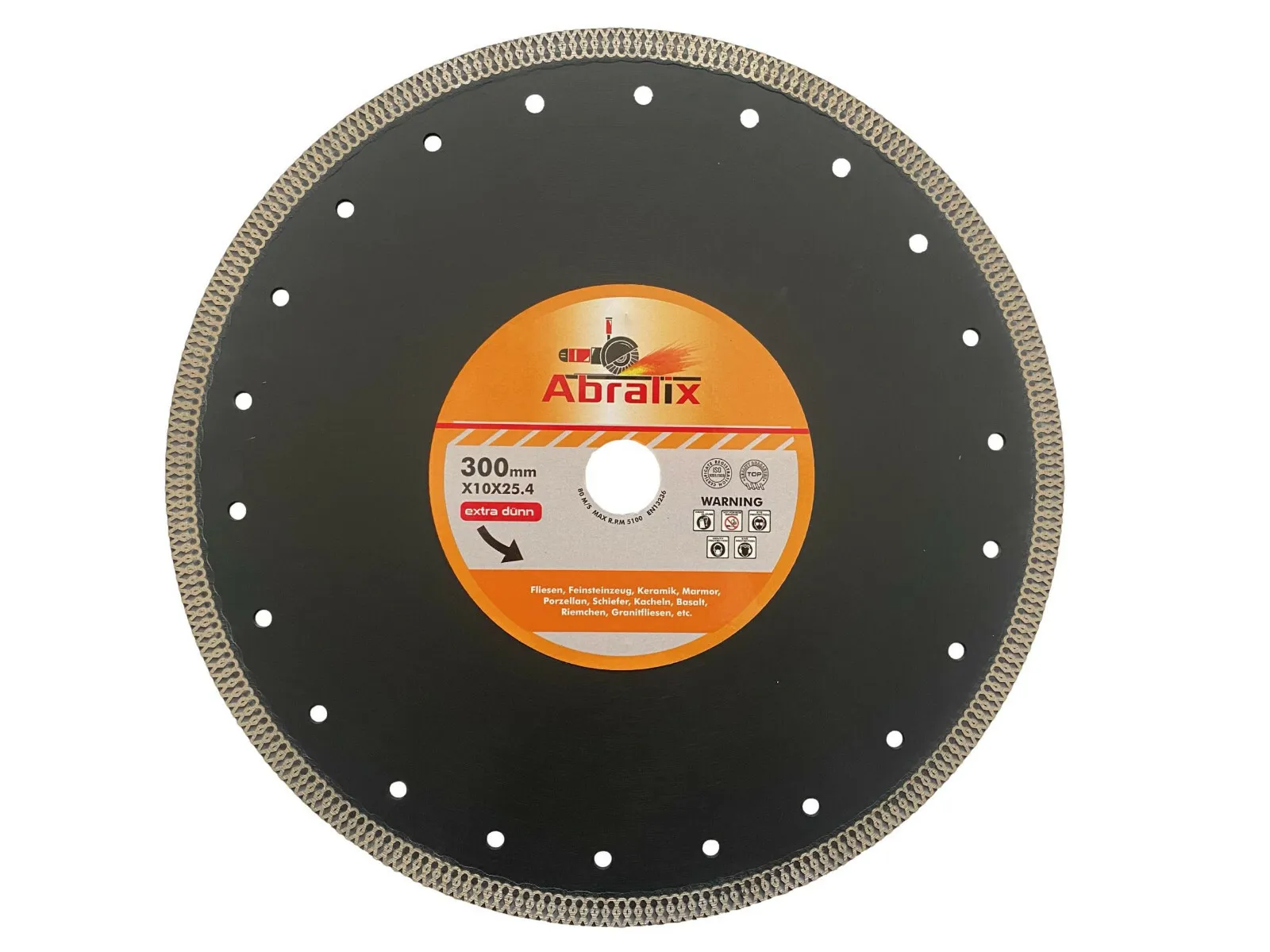 Diamanttrennscheibe Turbo Mesh Ø300mm für Fliesen