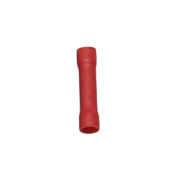 Stoßverbinder isoliert 0,5-1,5mm² - rot