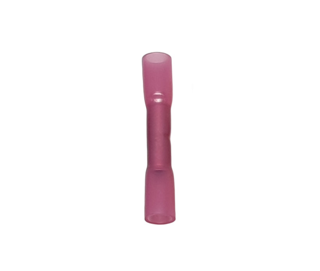Stoßverbinder mit Schrumpfschlauch 0,5-1,5mm² - rot