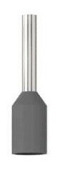 Aderendhülsen einadrig 0,75mm² - 8mm - grau