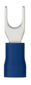 Gabelkabelschuh isoliert - M3,5 - 1,5-2,5mm² - blau