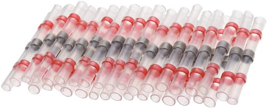 Lötverbinder mit Schrumpfschlauch 0,5-1mm² - rot