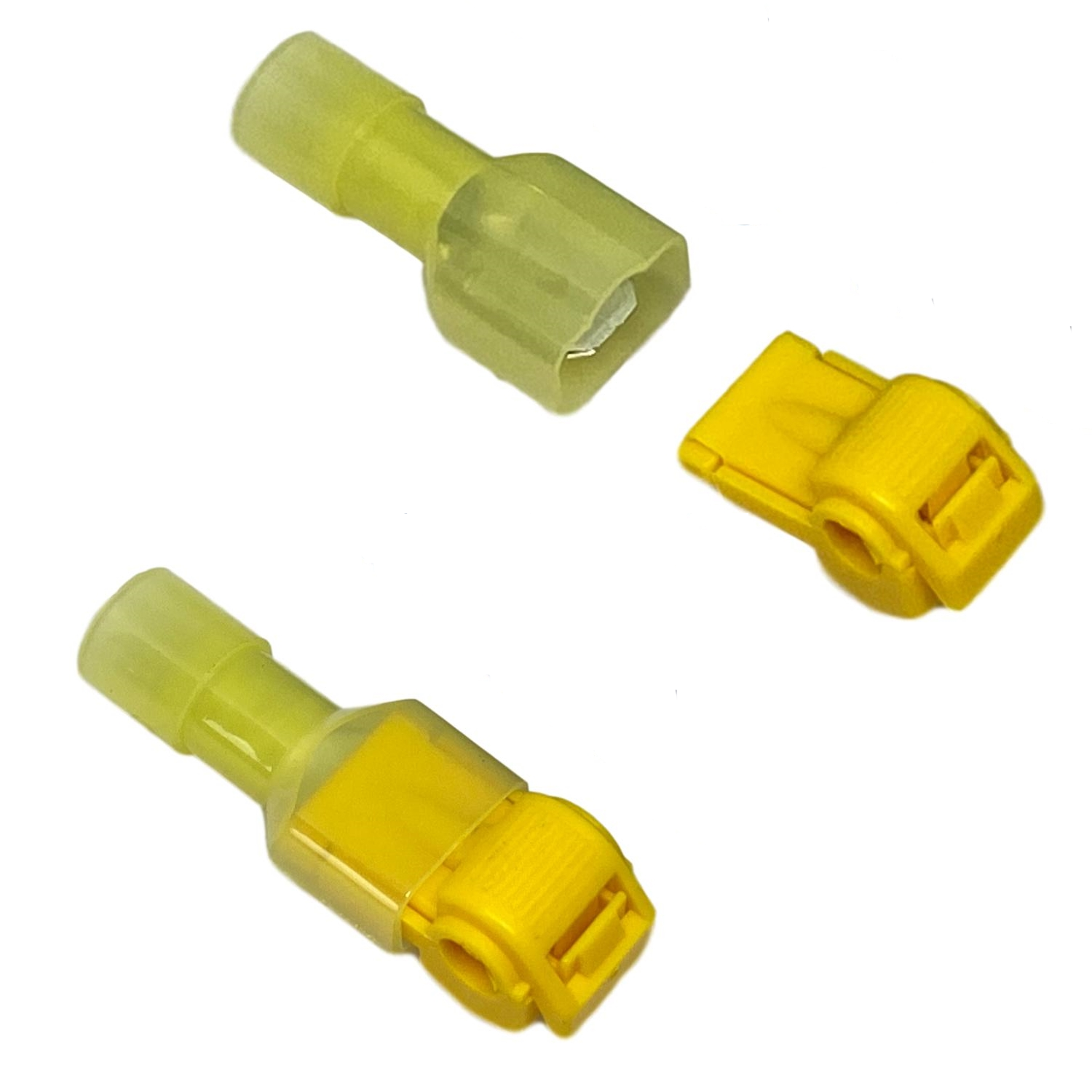 Abzweigverbinder T-Form 4-6mm² - gelb im Set