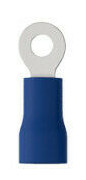 Ringkabelschuh isoliert - M3 - 1,5-2,5mm² - blau