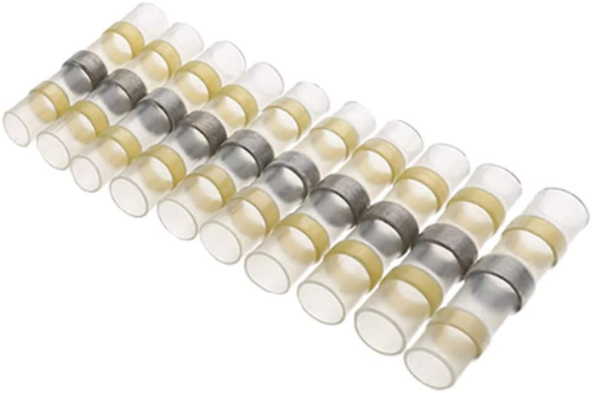 Lötverbinder mit Schrumpfschlauch 4-6mm² - gelb