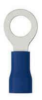 Ringkabelschuh isoliert - M5 - 1,5-2,5mm² - blau